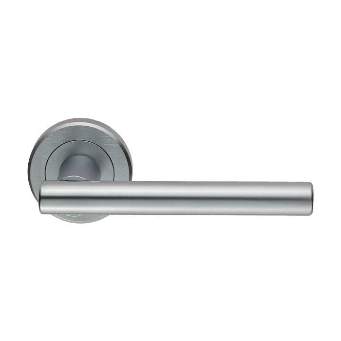 Philadelphia Door Handles On Round Rose
