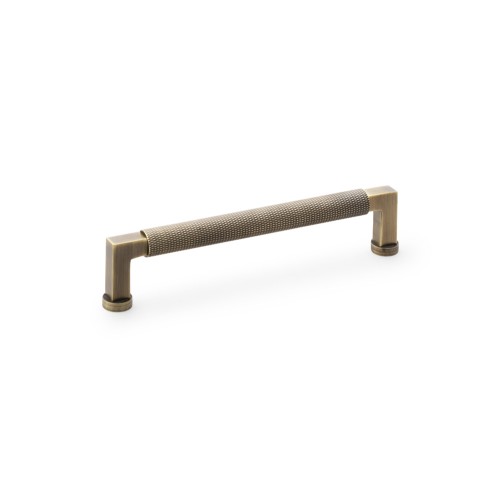 Camille Knurled Cabinet Pull Handle - Antique Brass