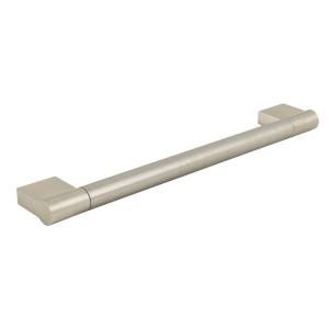 205mm Stainless Steel Finish Keyhole Bar Handle - 192mm Centres
