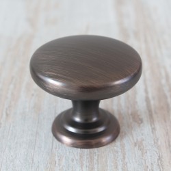 Monmouth American Copper Cabinet Knob - 32mm