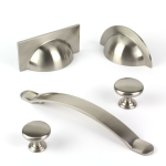 Monmouth Brushed Satin Nickel Cabinet Handle 160mm Centres