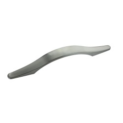 Malvern Brushed Satin Nickel Cabinet Bow Handle - 128mm Centres
