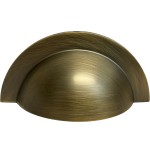 Monmouth American Bronze Cup Handle | 64mm Centres