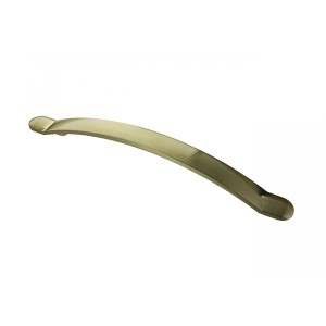 Monmouth Brushed Satin Brass Cabinet Bow Handle - 160mm Centres