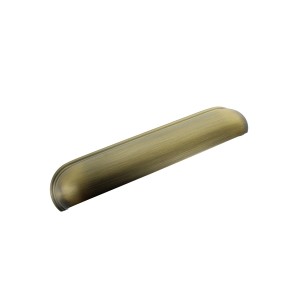 Calgary Cup Handle in American Bronze - 128mm Centres