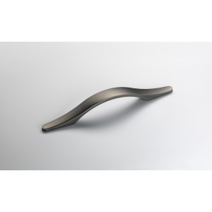 Malvern Brushed Iron Cabinet Bow Handle - 128mm Centres
