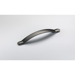 Monmouth Brushed Iron Cabinet Bow Handle - 128mm Centres