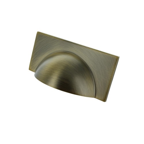 Monmouth Square American Bronze Cup Handle | 64mm Centres
