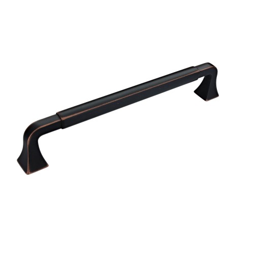 Stratford Cabinet D Handle in American Copper - 160mm Centres