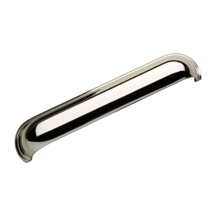 Calgary Polished Nickel Cup Handle - 128mm Centres