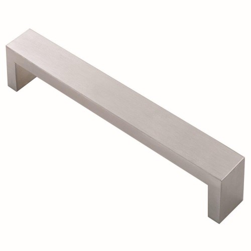 Stainless Steel Rectangular Cabinet Bar Handle - 160mm Centres