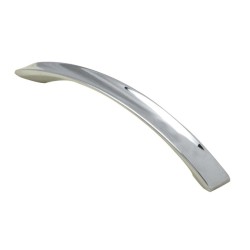 Concave Bow Handle - Polished Chrome - 128mm Centres
