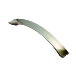 Concave Bow Handle - Satin Nickel - 128mm Centres