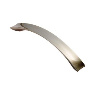 Concave Bow Handle - Satin Nickel - 160mm Centres